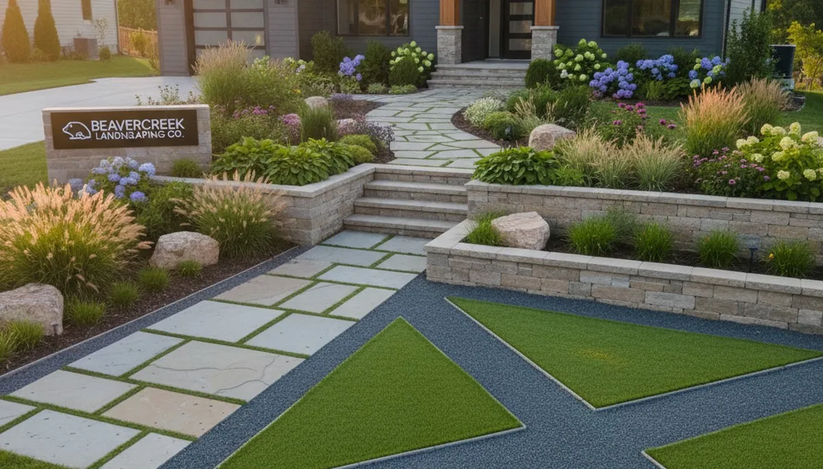Landscaping services in Dayton, OH for residential yard maintenance and outdoor curb appeal