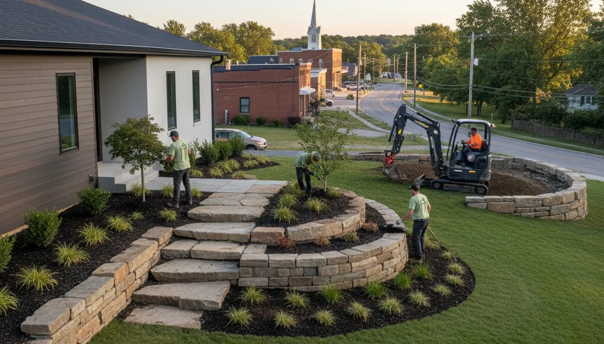 Landscaping service in Dayton, OH for residential and commercial outdoor property maintenance